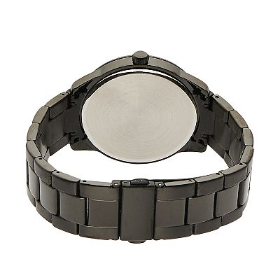 Armitron Men's Diamond Accent Navy Dial Stainless Steel Watch - 20-5409NVTI