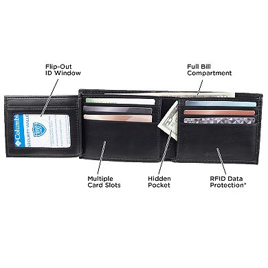 Men's Columbia RFID Traveler Wallet