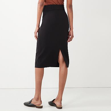 Women's Nine West Belted Pencil Skirt