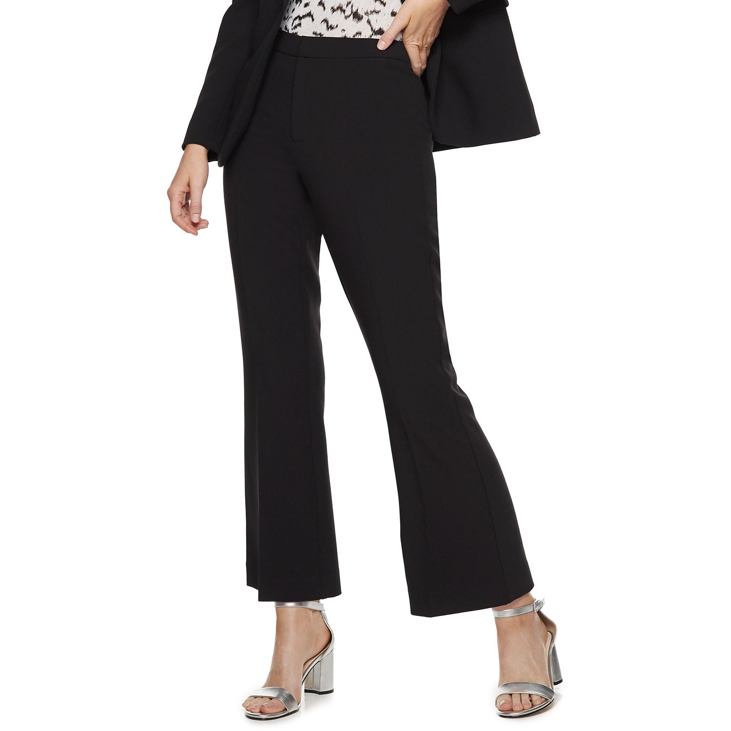 women's kick flare trousers