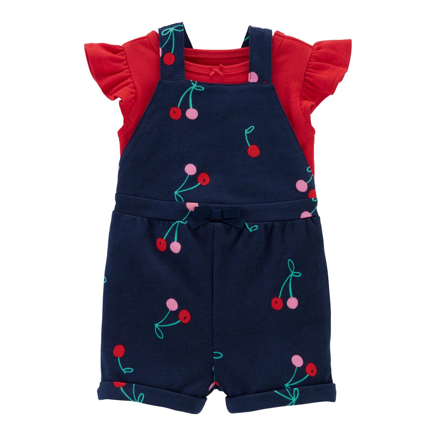 baby girl shortalls