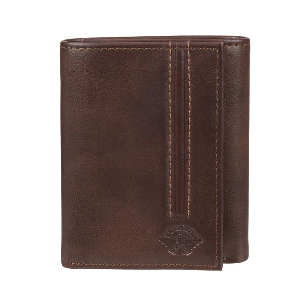 Men's Slim Front Pocket Wallet with 5 Slots Bootlegger Brown