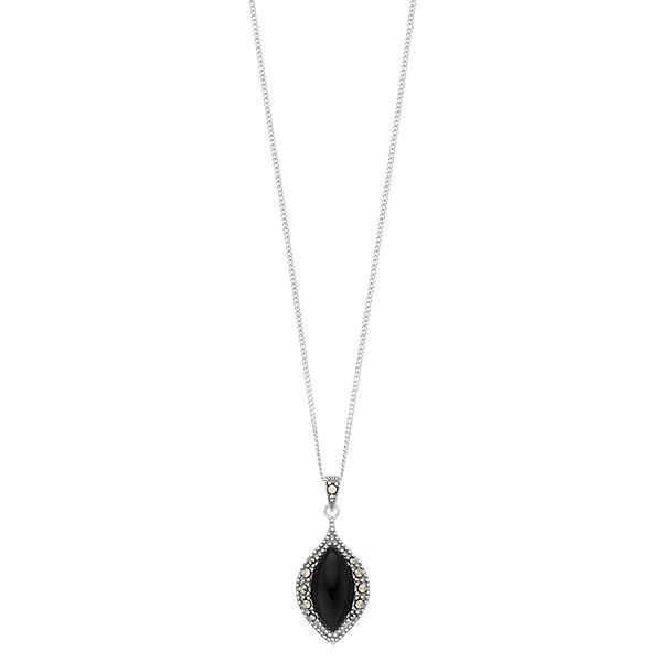 Kohls black sales onyx necklace