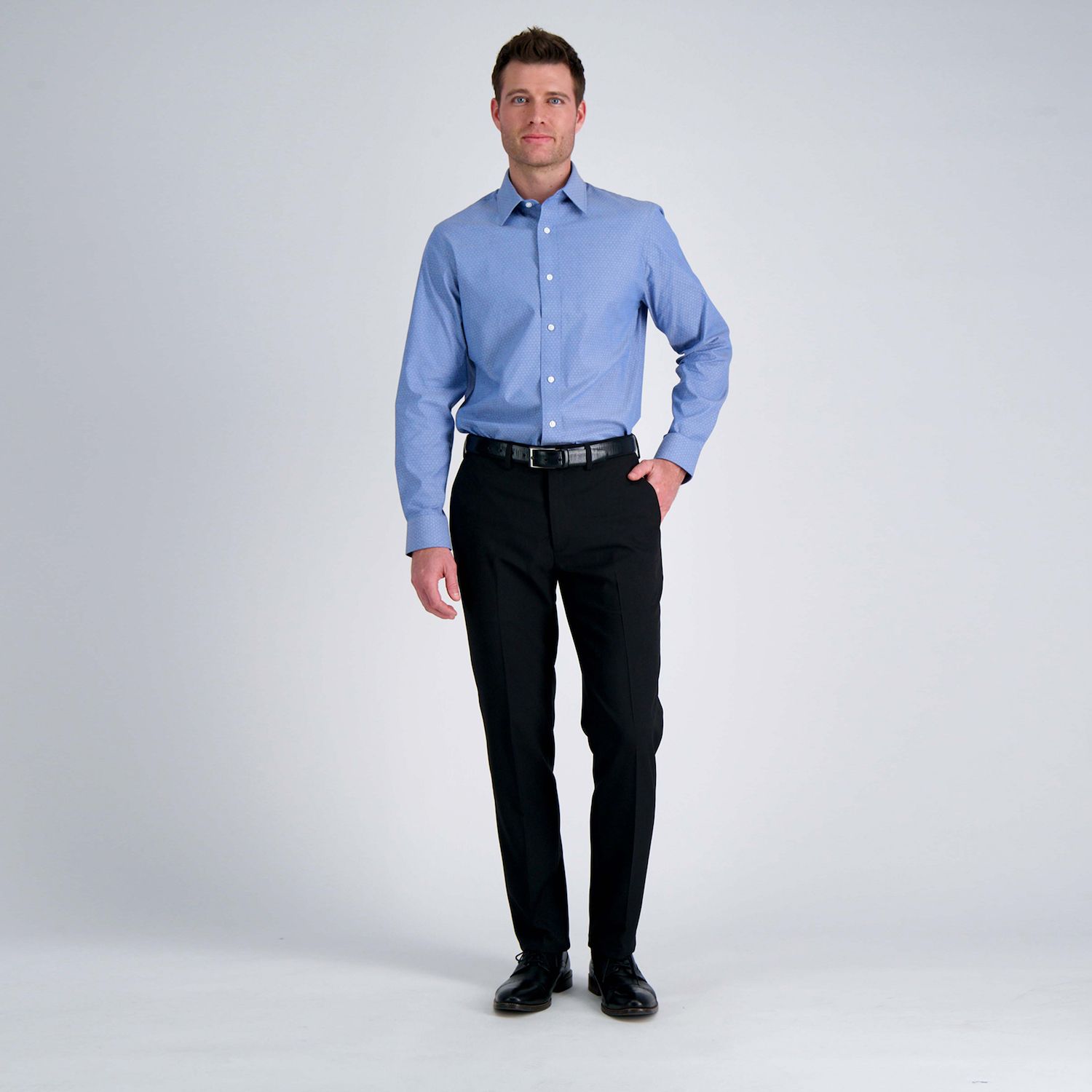 Men's Haggar Premium Comfort Classic Fit Dress Shirt