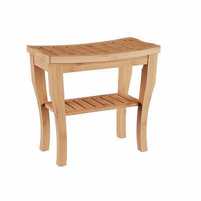 Lavish Home Bamboo Shower Bench