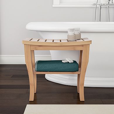 Lavish Home Bamboo Shower Bench