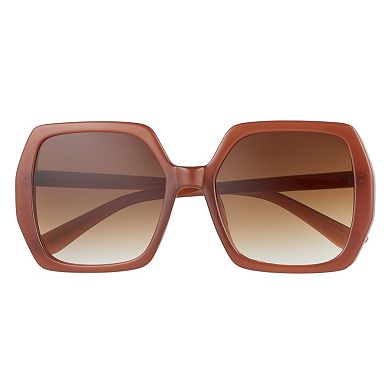 Women's LC Lauren Conrad Carlita Oversized Square Sunglasses