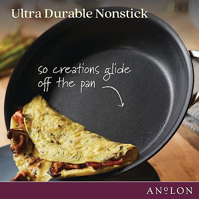 Anolon Nouvelle 11-pc. Copper Luxe Hard-Anodized Nonstick Cookware Set