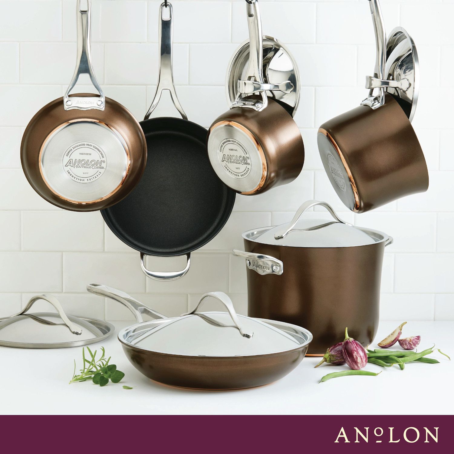 Anolon Nouvelle Copper Luxe Stir Fry