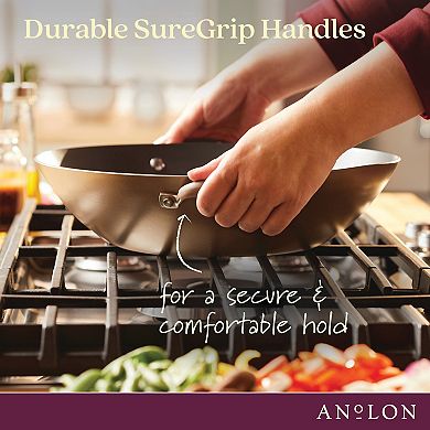 Anolon Advanced Home 14-in. Hard-Anodized Nonstick Wok