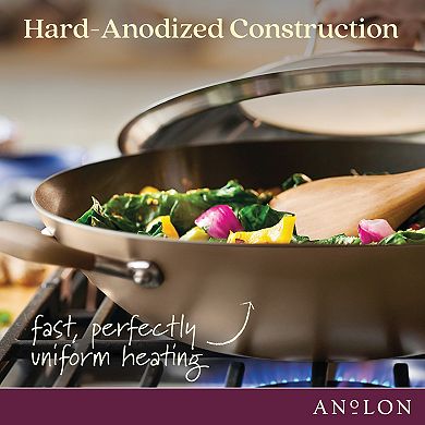 Anolon Advanced Home 14-in. Hard-Anodized Nonstick Wok
