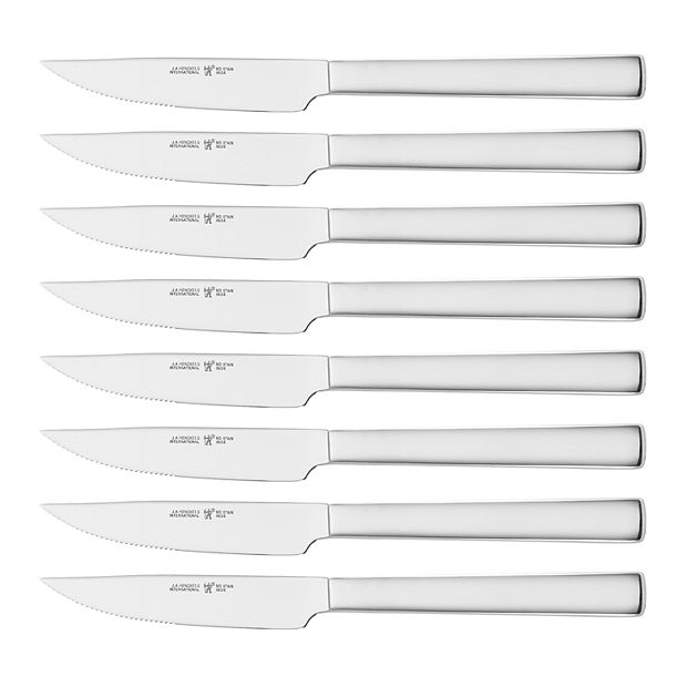 Zwilling J.A. Henckels 8 Piece Stainless Steel Steak Knife Set