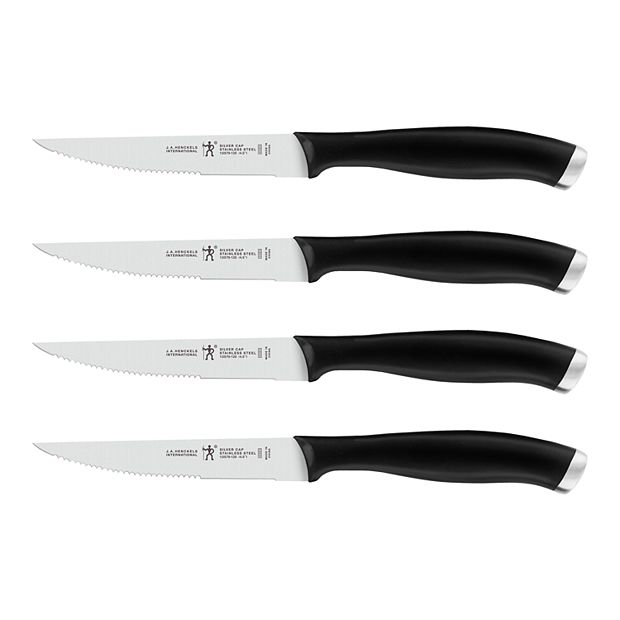 Henckels Modernist Steak Knife Set of 4- Silver/Stainless Steel