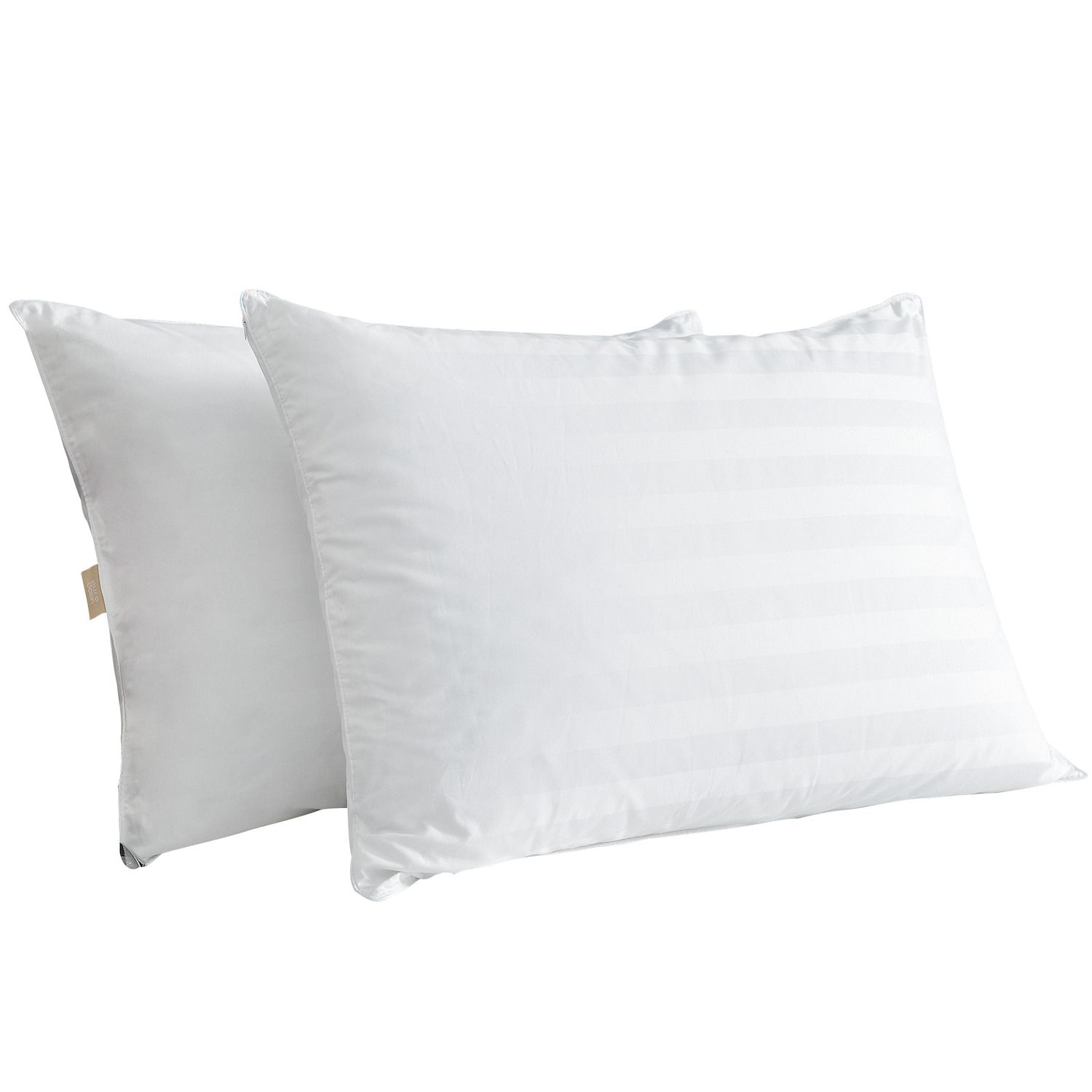 Image for Dream On 2-pack White Goose Down Pillows & Pillow Protectors at Kohl's.