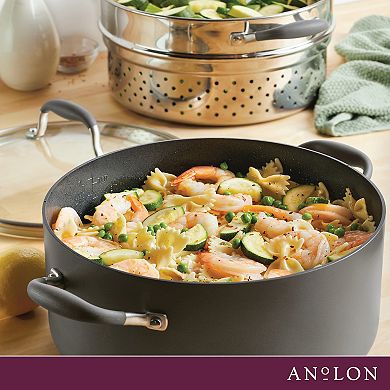 Anolon Advanced Home 8.5-qt. Wide Stockpot with Insert