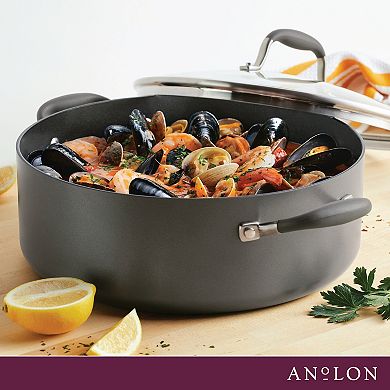 Anolon Advanced 7.5-qt. Hard-Anodized Nonstick Wide Stockpot