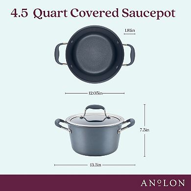 Anolon Advanced Home 4.5-qt. Tapered Saucepot