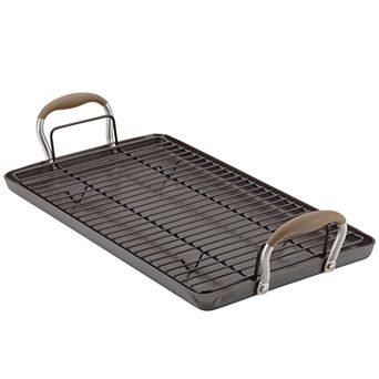 Anolon Advanced Home 10" x 18" Double Burner Griddle