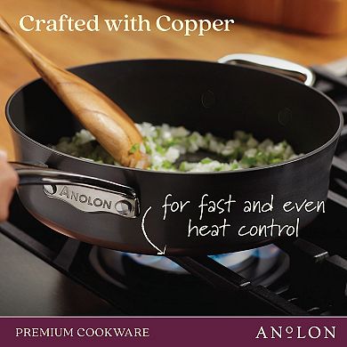 Anolon Nouvelle Copper Luxe 12-in. Stir-Fry Pan