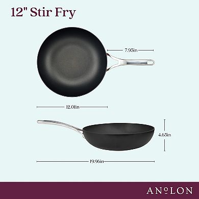 Anolon Nouvelle Copper Luxe 12-in. Stir-Fry Pan