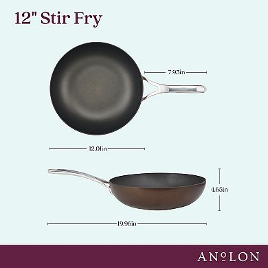 Anolon Nouvelle Copper Luxe 12-in. Stir-Fry Pan