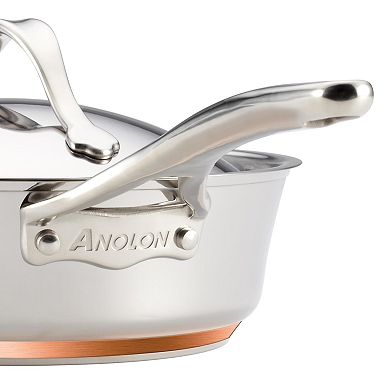 Anolon Nouvelle Copper Stainless Steel 10-pc. Cookware Set