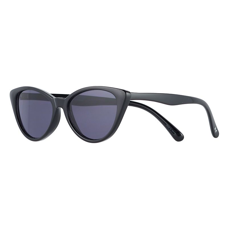 LC Lauren Conrad Cardi 54mm Cat-Eye Sunglasses, Size: Small, Black