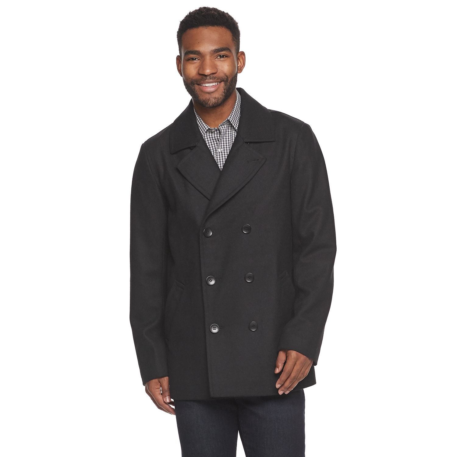 pea coat big and tall