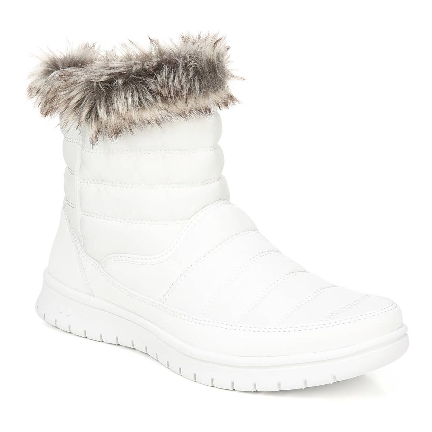 kohls white booties