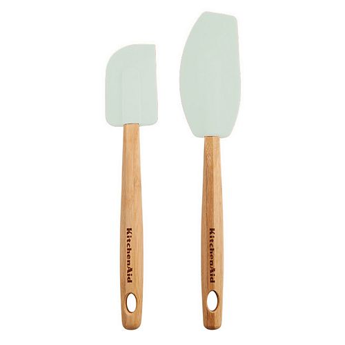 kitchenaid 2 pc silicone specialty spatula set