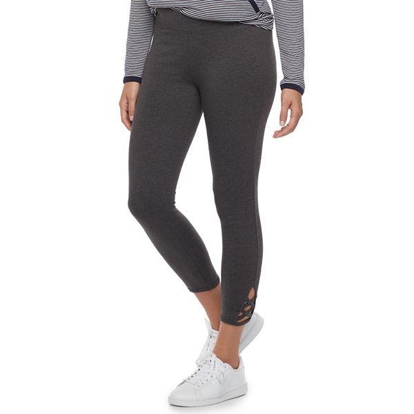 Women's Sonoma Goods For Life® Midrise Leggings  Sonoma goods for life,  Bottom clothes, Solid leggings