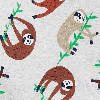 Toddler Carter's 4 Piece Sloths Pajama Set