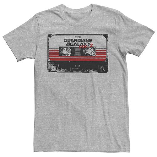 Men's Marvel Guardians Of The Galaxy 2 Mix Tape Movie Logo Graphic Tee