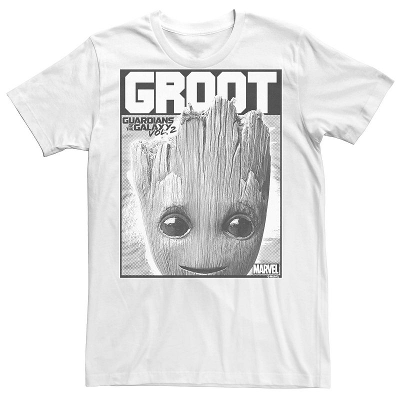 Marvel I am Groot SS T-Shirt Youth Large White Guardians of the Galaxy NWT  New