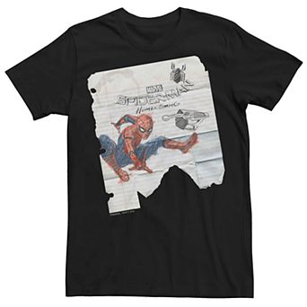 Men's Marvel Spider-Man Homecoming Doodle Tee