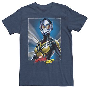 Men's Marvel Ant-Man And The Wasp Close Up Poster Tee