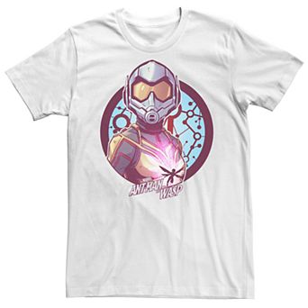 Men's Marvel Ant-Man And The Wasp Circle Logo Poster Tee Shirt