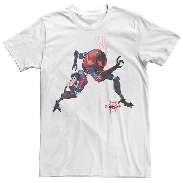 Men's Marvel Spider-Man Into The Spiderverse Peni Parker Robot Suit Tee