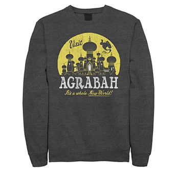 Juniors' Disney's Aladdin Visit Agrabah Fleece Sweatshirt
