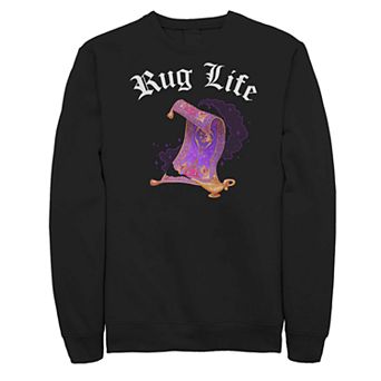 Juniors' Disney's Aladdin Magic Carpet Rug Life Fleece Sweatshirt