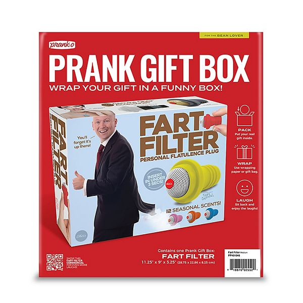 Prank o Prank Pack Gift Box Fart Filter