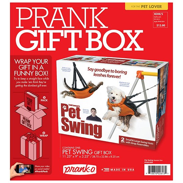 Prank O Prank Pack Gift Box Pet Swing