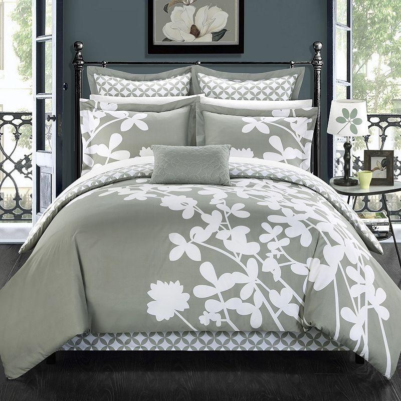 17881551 Chic Home Iris 11-pc. Comforter, Decorative Pillow sku 17881551