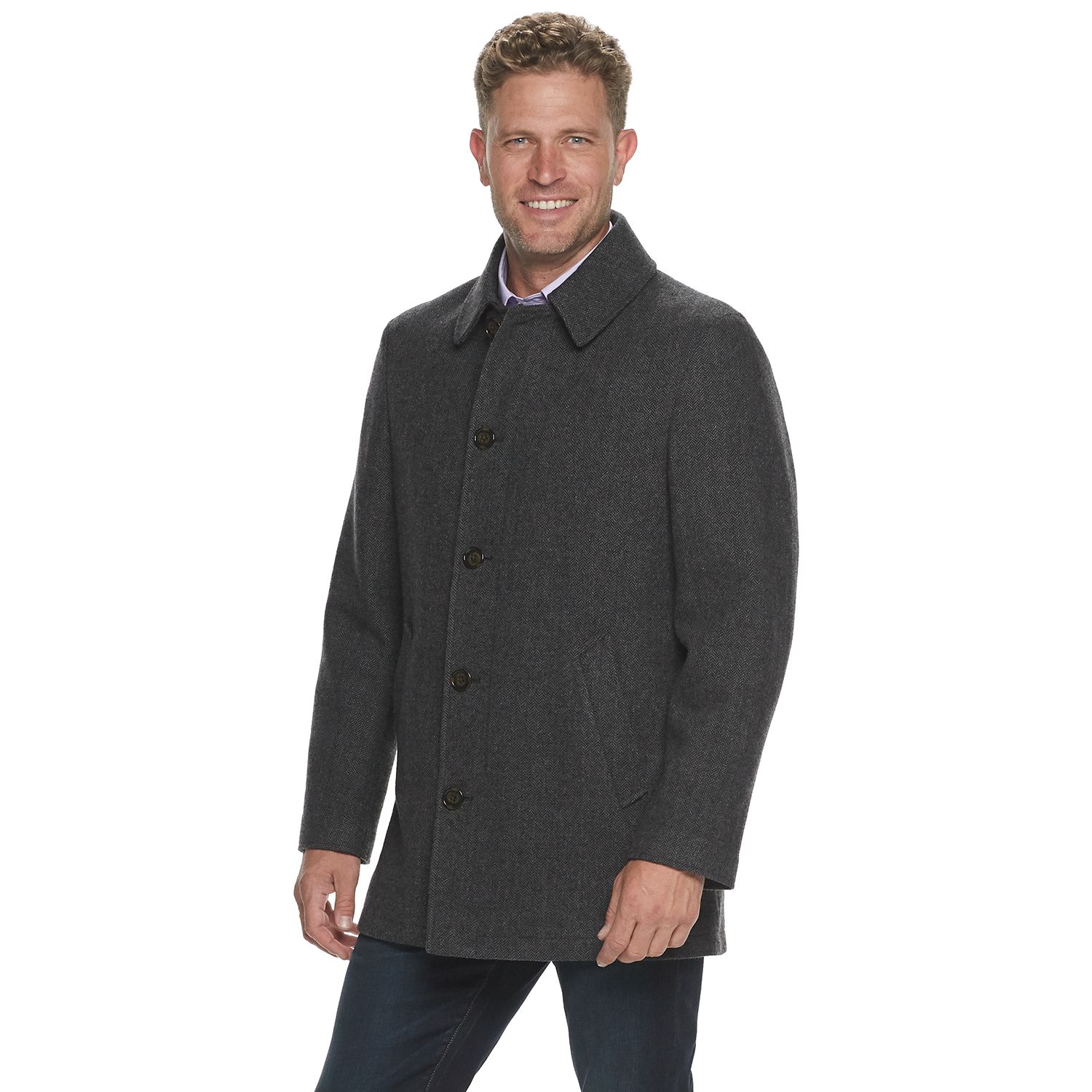 herringbone peacoat
