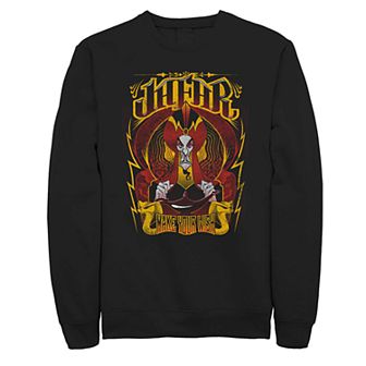 Juniors' Disney's Aladdin Jafar "Make Your Wish" Fleece Sweatshirt