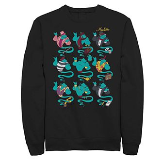 Disney's Aladdin Genie Outfits Juniors' Fleece Sweatshirt