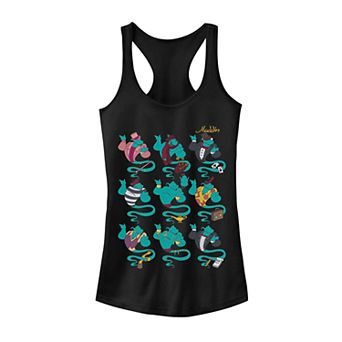 Juniors' Disney's Aladdin Genie Outfits Tank Top