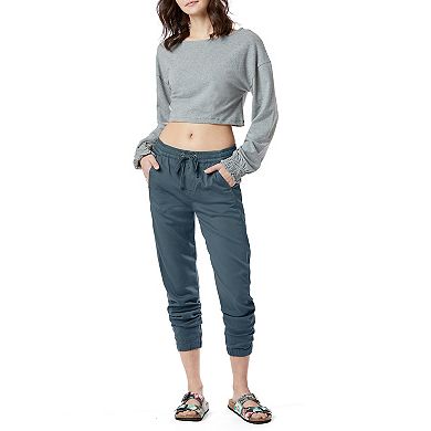 Juniors' UNIONBAY Stretch Soft Sateen Jogger Pants