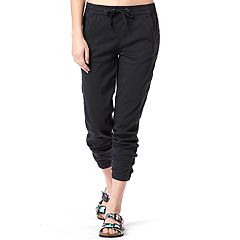 Kohls jogger best sale pants womens