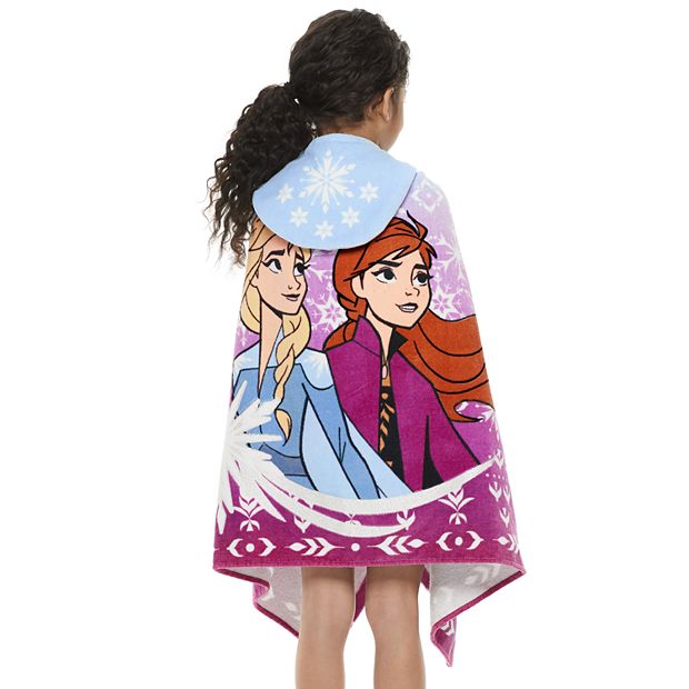 Frozen anna sale hooded towel